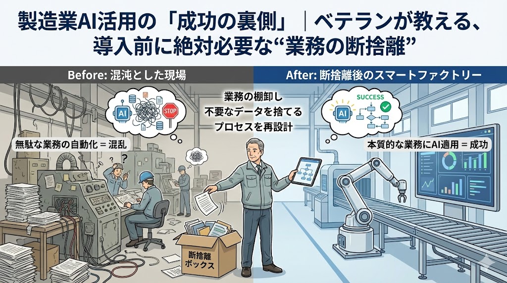 導入前に絶対必要な“業務の断捨離”